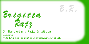 brigitta rajz business card